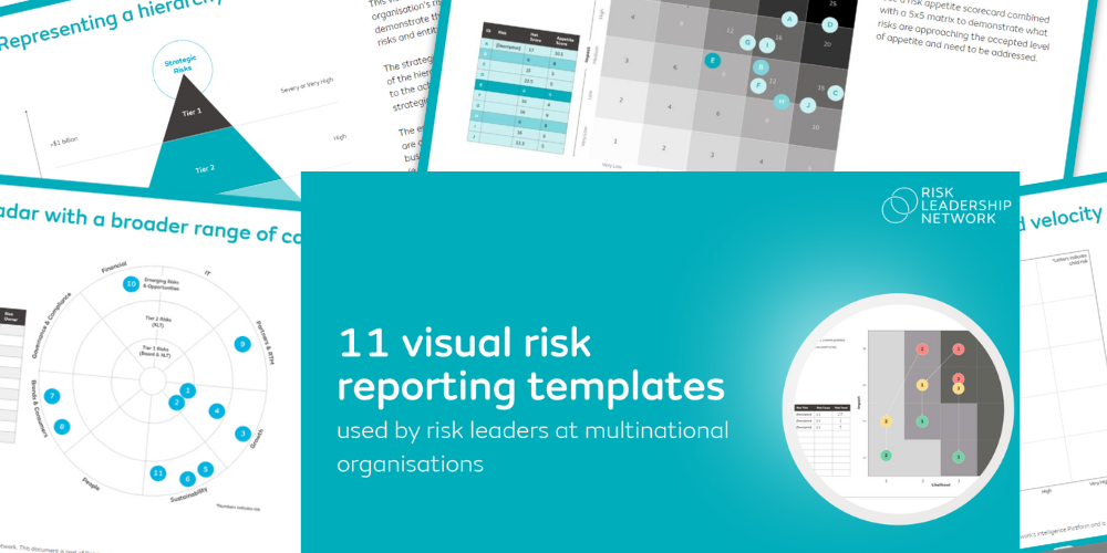 11 visual risk reporting templates cover