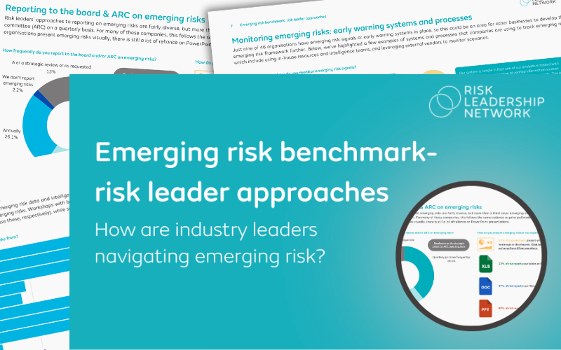 Emerging Risk Benchmarks- Risk Leader Approaches